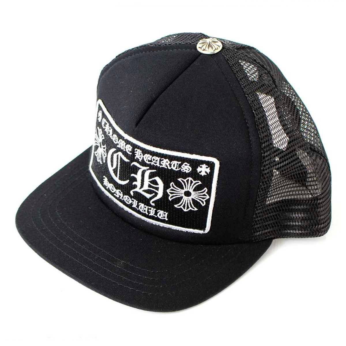CHROME HEARTS/クロムハーツ ホノルル限定 トラッカーキャップ CH 帽子 