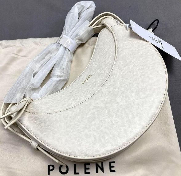 POLENE ポレーヌ Numero Dix ショルダーバック モノクローム 白