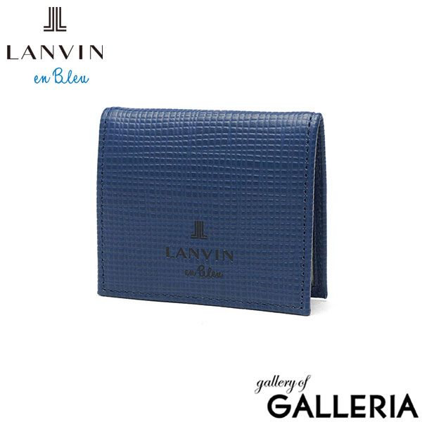 ランバン オン ブルー コインケース メンズ 小銭入れ LANVIN en Bleu ブランド 大人 上品 コンパクト 軽量 小銭 ボックス型 財布 革財布 小さめ ミニ 感 レザー 本革 革 おしゃれ プレゼント ゼブダ 529611