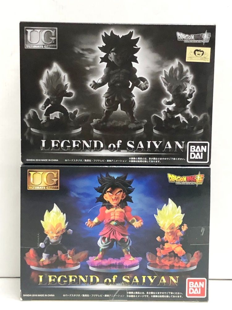 ドラゴンボール超 新品未開封 UG LEGEND of SAIYAN全3種セット BANDAI