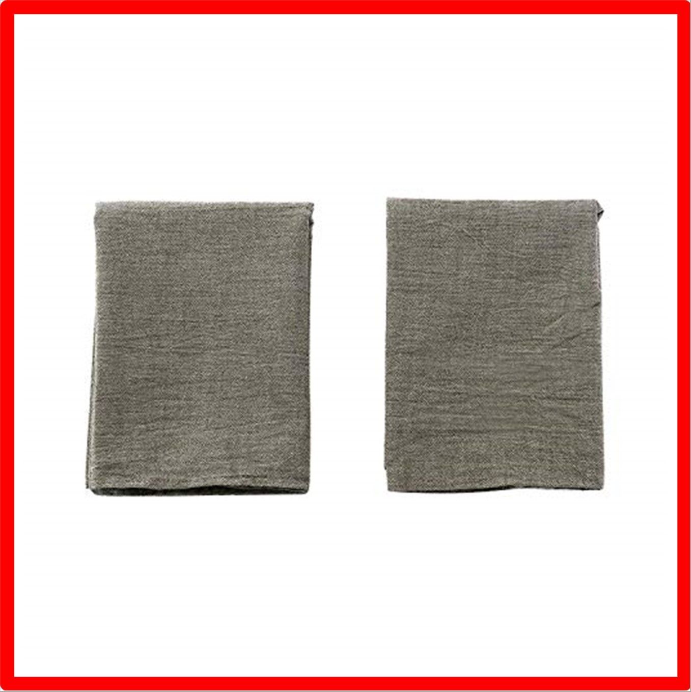 【匿名配送】グレー_50x70cm（2枚組） 【枕カバー 2枚組】オーガニックコットン ピロケース 洗いざらしの綿100% 枕カバー2枚 50x70 防ダニ 