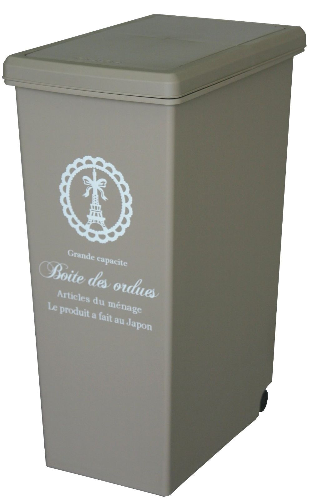 数量 ゴミ箱 スライドペール 30L 日本製 ベージュ
