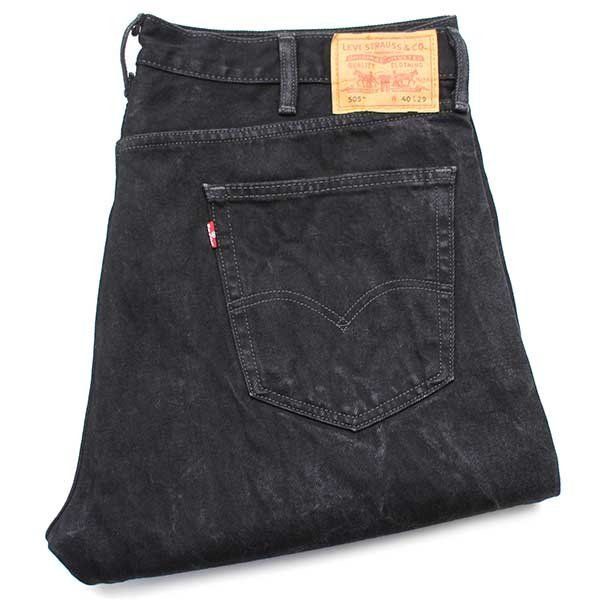 Levi'sリーバイス 505 ブラック デニムパンツ w40 L29☆SDP1707 