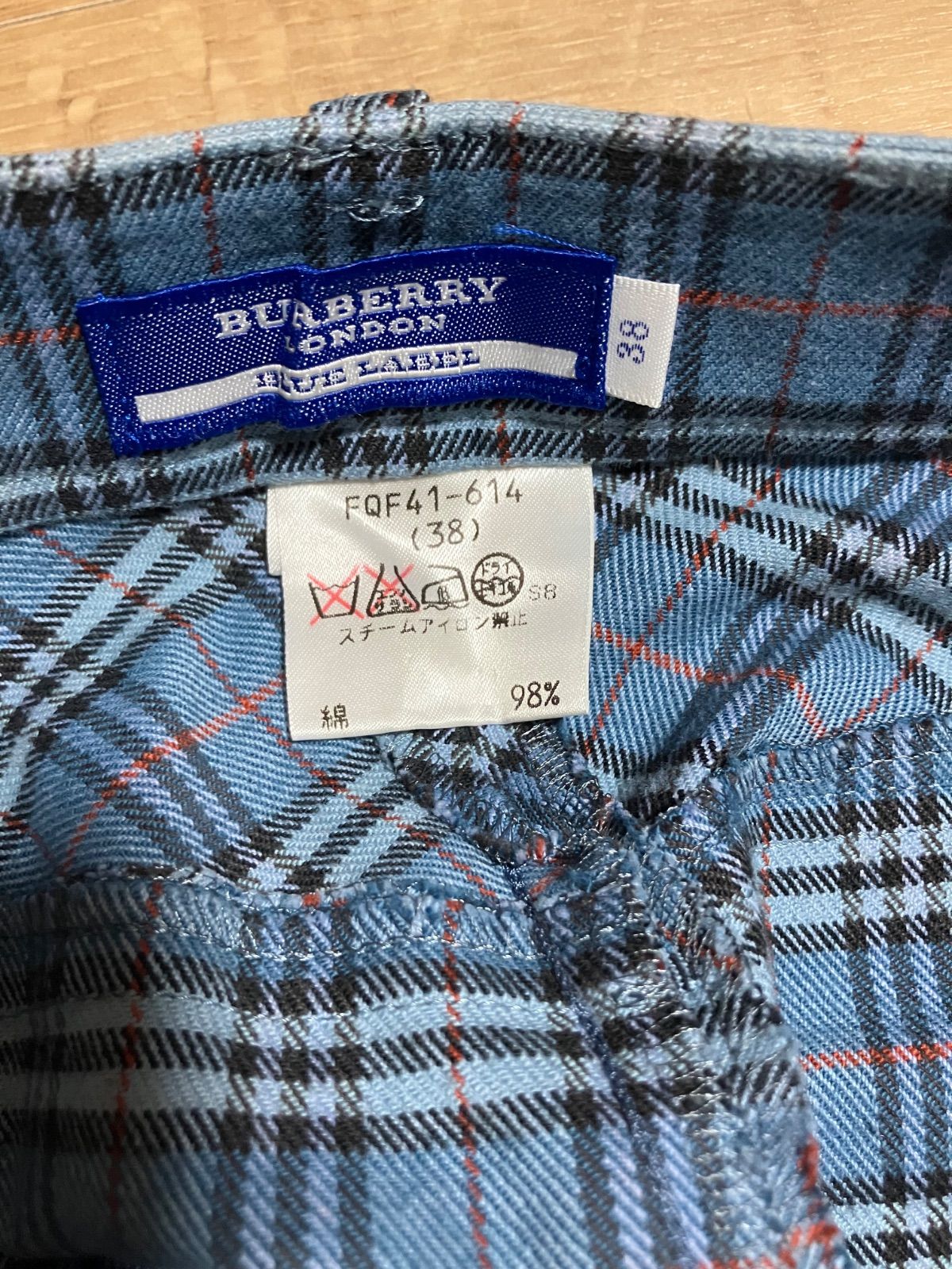 Burberrysバーバリー　ブルーレーベル　38 Mサイズ　美品 美品】Burberrys BLUE LABEL バーバリー ブルーレーベル