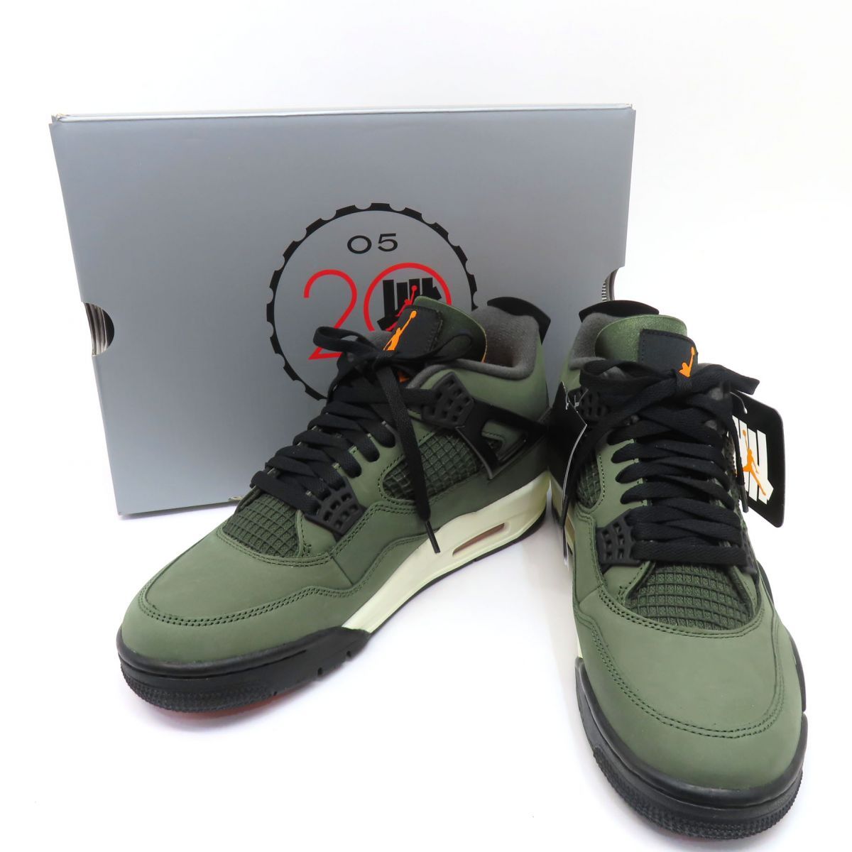 未使用】NIKE ナイキ × UNDEFEATED アンディフィーテッド AIR JORDAN 4 