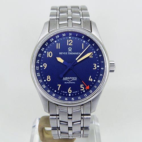 【10％OFF】 中古レビュートーメン【REVUE エアスピード 6110004 THOMMEN】 レビュー トーメン