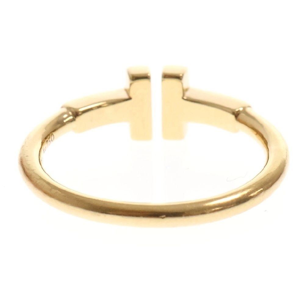 BVLGARI (ブルガリ) Tワイヤー リング Au750 K18 YG イエローゴールド  