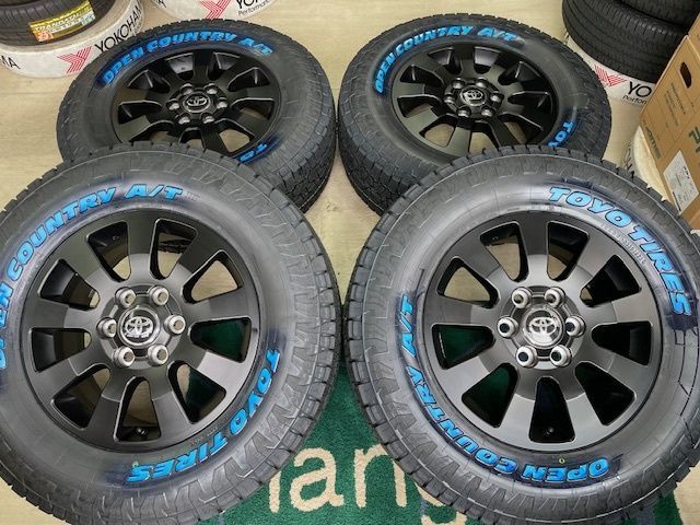 納車外し ランクル250 特別仕様車 ファーストエディション 純正× TOYO オープンカントリーA|TⅢ 265|70R18 ランドクルーザー250