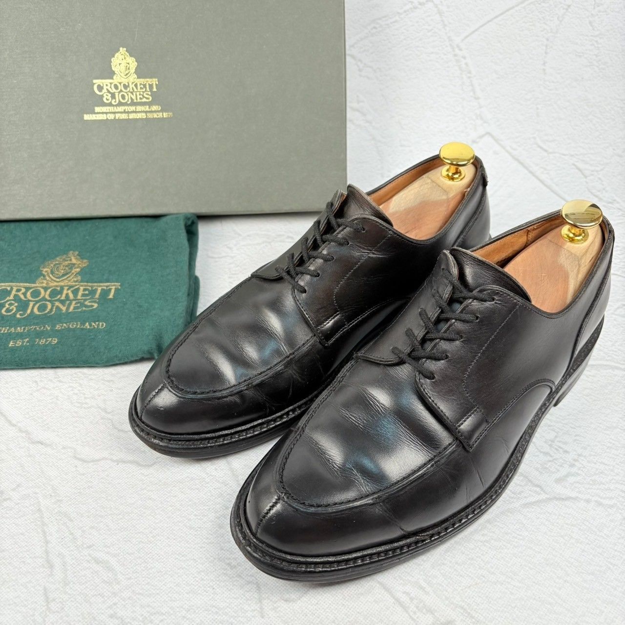 Crockett&Jones クロケットアンドジョーンズ DURHAM ダラム Uチップ 外