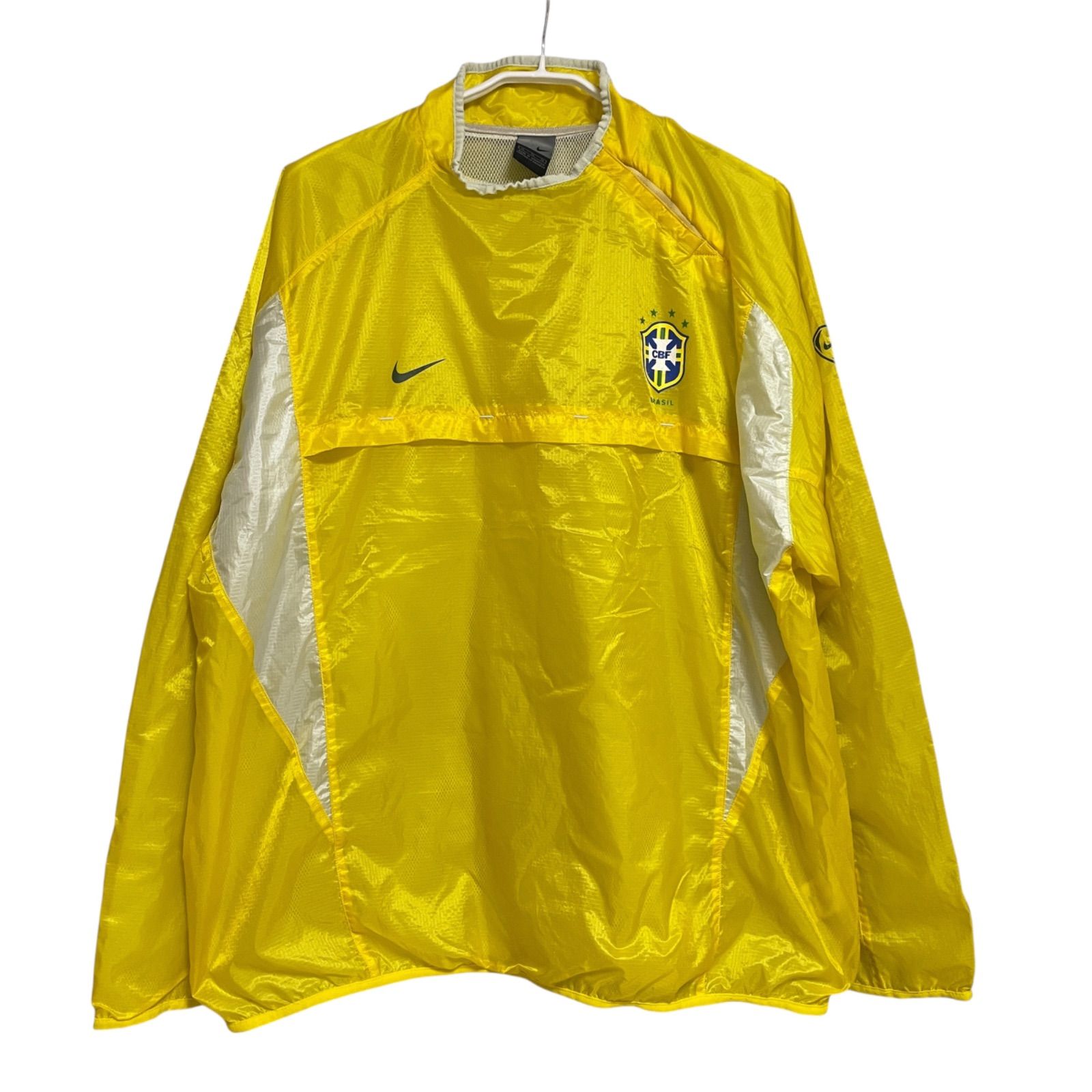 2002s Nike ブラジル代表 ピステ・ウィンドブレーカー セット NIKE 2002年 日韓ワールドカップ ブラジル代表 ピステ ウィンド