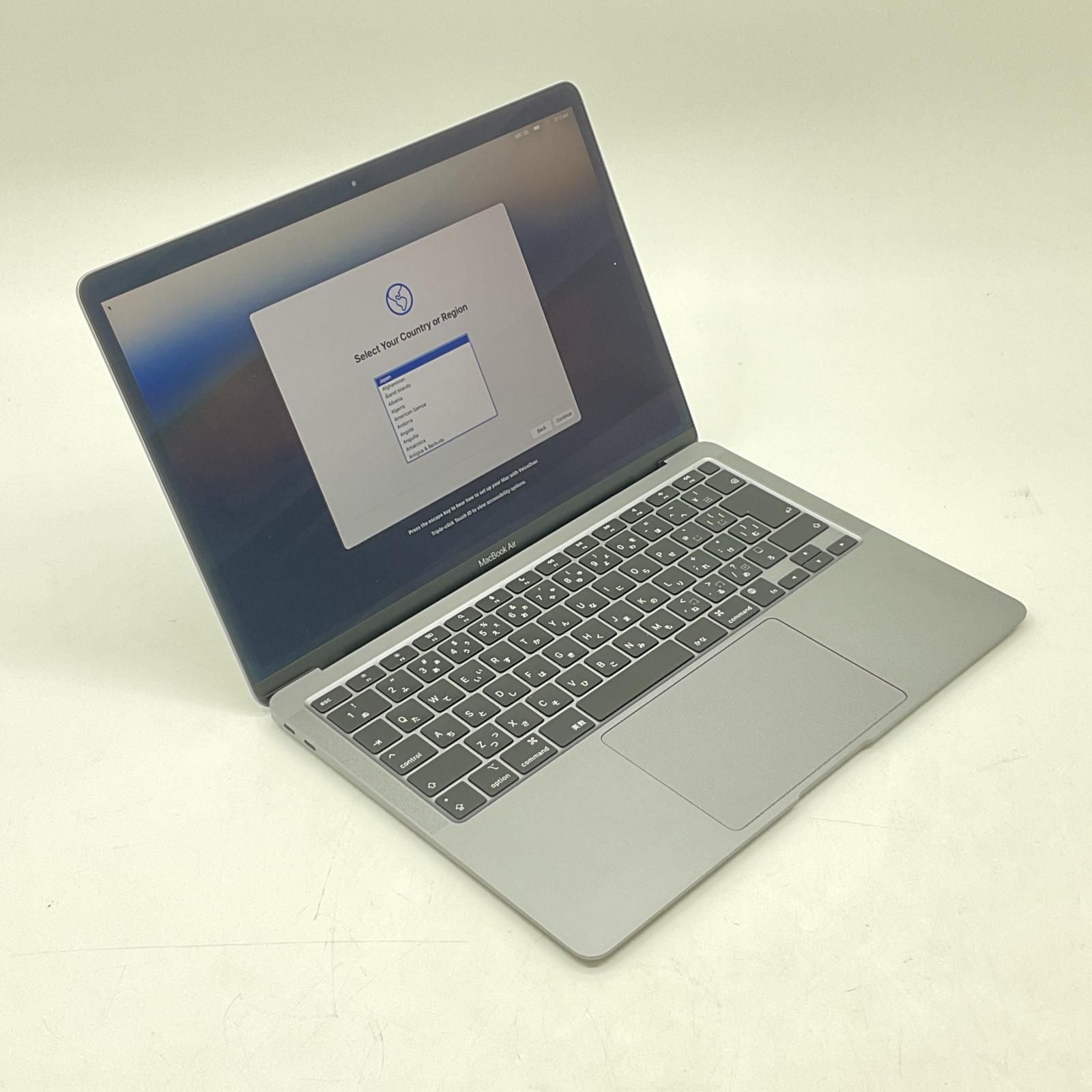 全額返金保証】【最速発送】Apple MacBook Air 13インチ 2020 /M1 /8GB /256GB スペースグレイ バッテリー90% 【 動作確認済】 - メルカリ