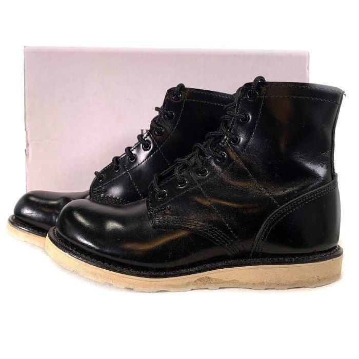 HYSTERIC GLAMOUR ヒステリックグラマー 6HOLE BLACK JUMP BOOT