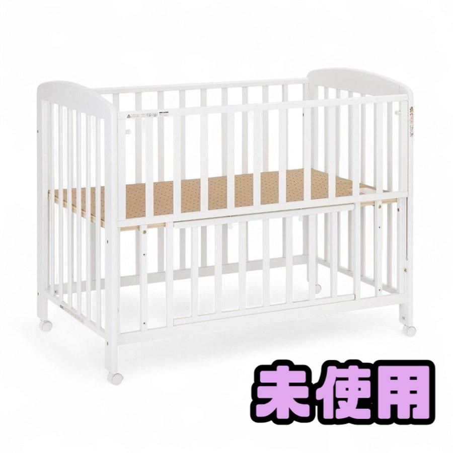 8/9★TEA★ お値下げベビーベッド　美品 おまかせタイニーベッド80×50cm With mini ＆ 組ふとんセット 1