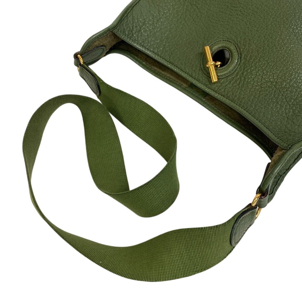【極稀少】 エルメス ヴェスパPM ショルダーバッグ シェーヌダンクル グリーン 極稀少】 エルメス ヴェスパPM ショルダーバッグ シェーヌダンクル