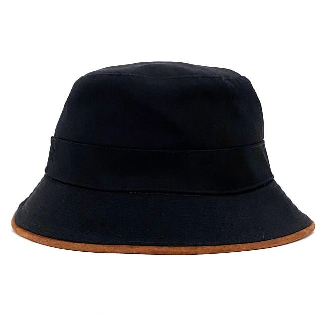 エルメス 帽子バケット・ハット【フレッド】黒 バケハ 防水 サイズ57よろしくお願いいたします