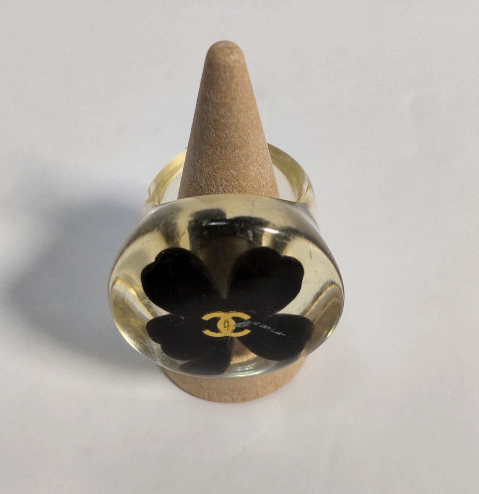 USED中古品】 CHANEL シャネル 指輪 リング クローバー ココ