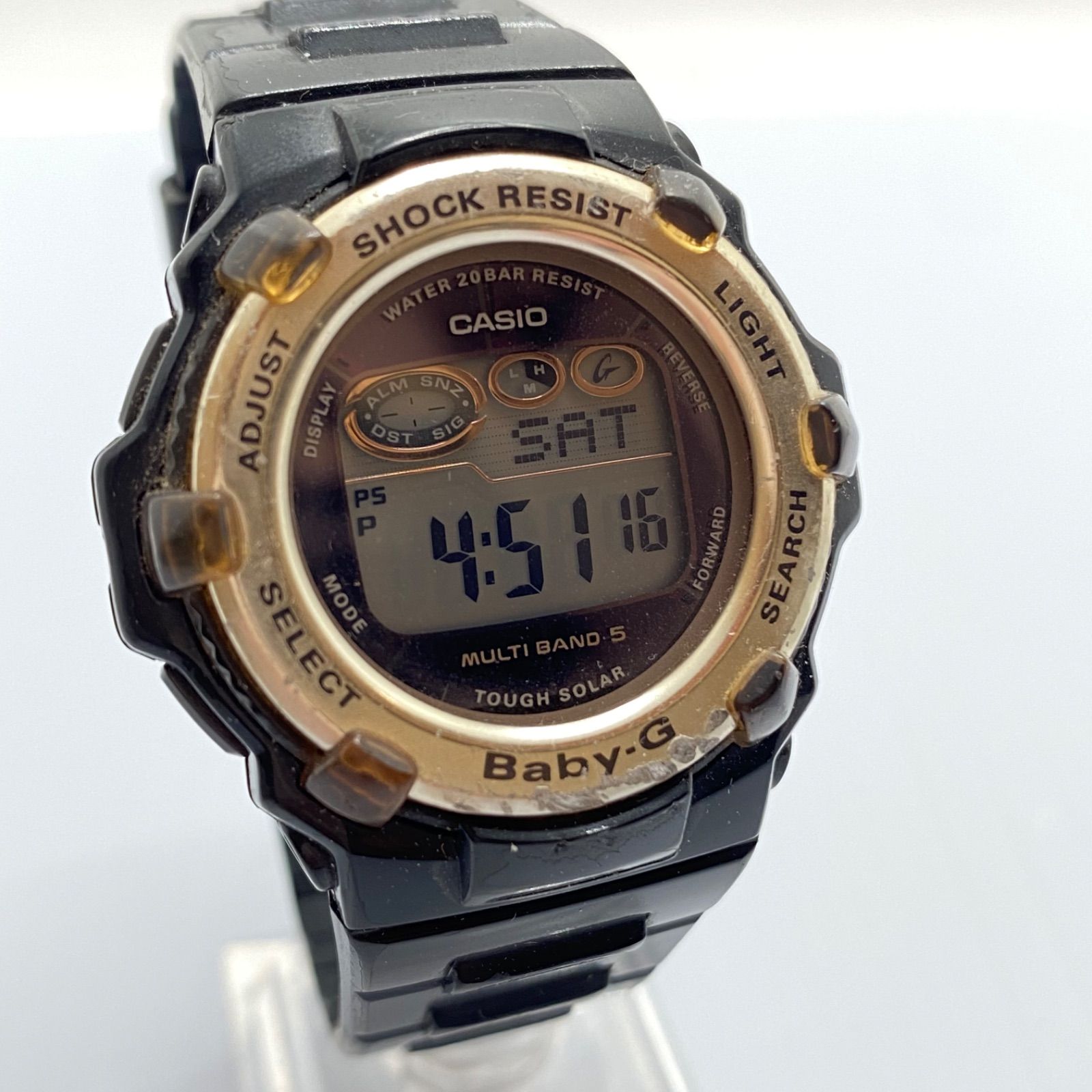 美品✿稼働品 CASIO カシオ Baby-G タフソーラー CASIO - 稼働品 美品 CASIO BABY-G カシオ ベビージー タフ