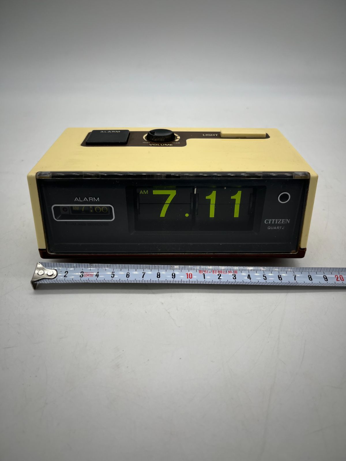 CITIZEN 8RD101 パタパタ時計 昭和レトロ シチズン 取扱説明書箱付 CITIZERN シチズン QUARTZ S NO 8RD101 パタパタ時計 アラーム