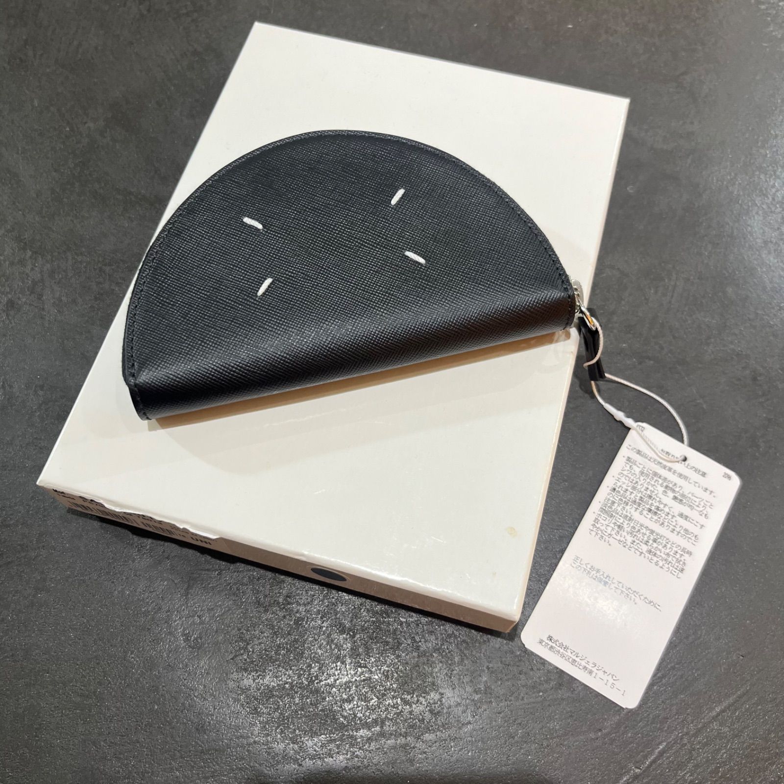 参考上代62700円 未使用品 Maison Margiela MICRO HALFMOON POUCH 半月