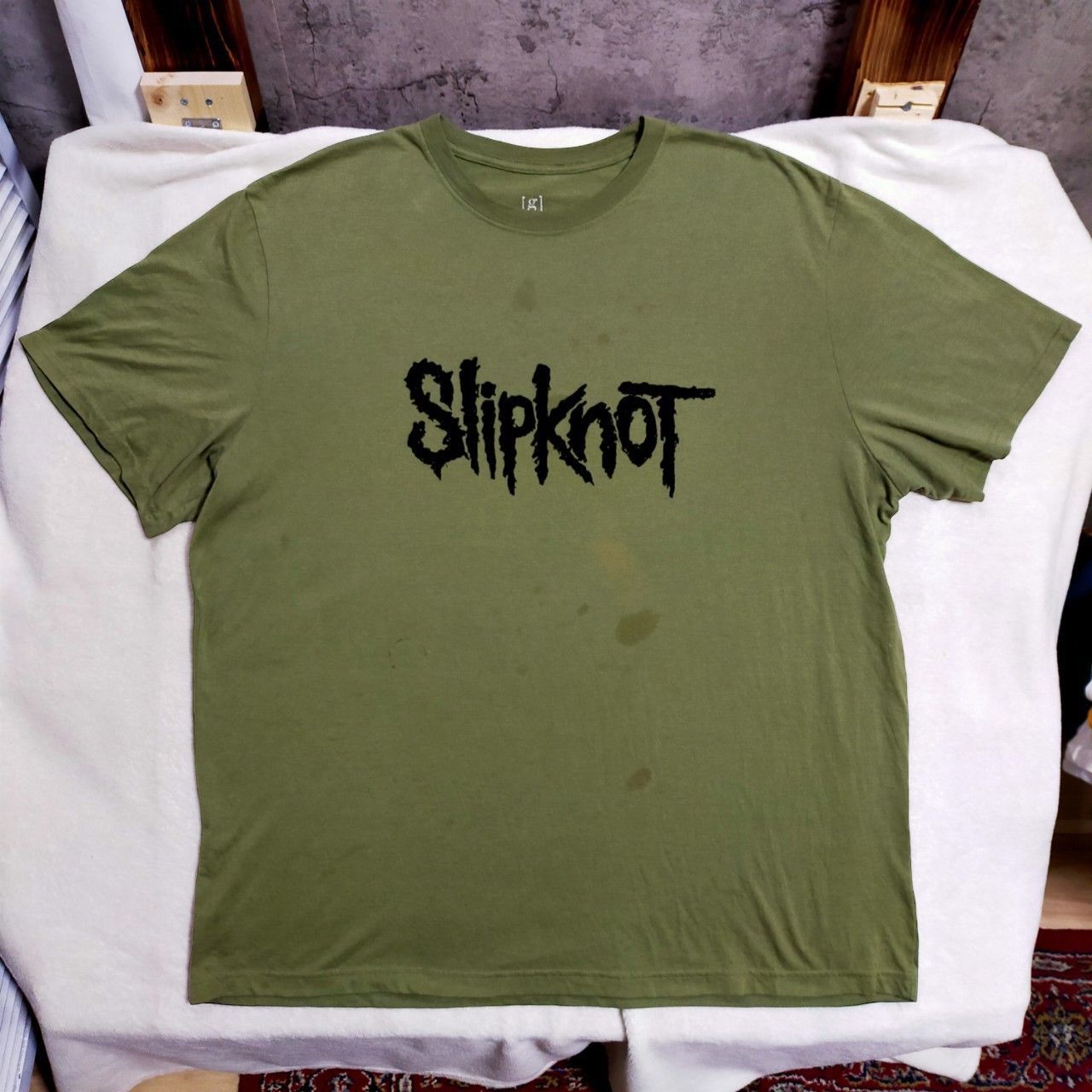 Slipknot スリップノット 肩幅50身幅52袖丈65着丈75 - Tシャツ 