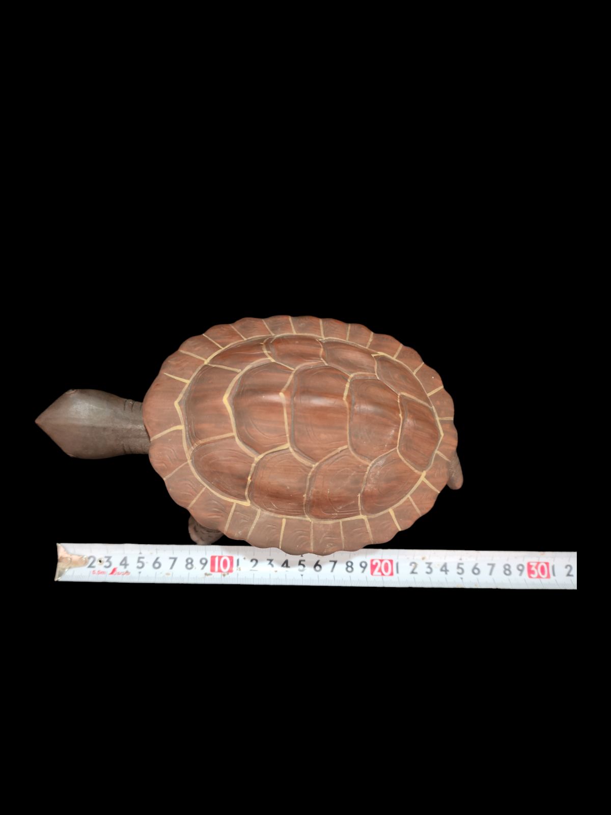 備前焼 在銘 自在亀 焼物 からくり 銘あり 亀 置物 インテリア