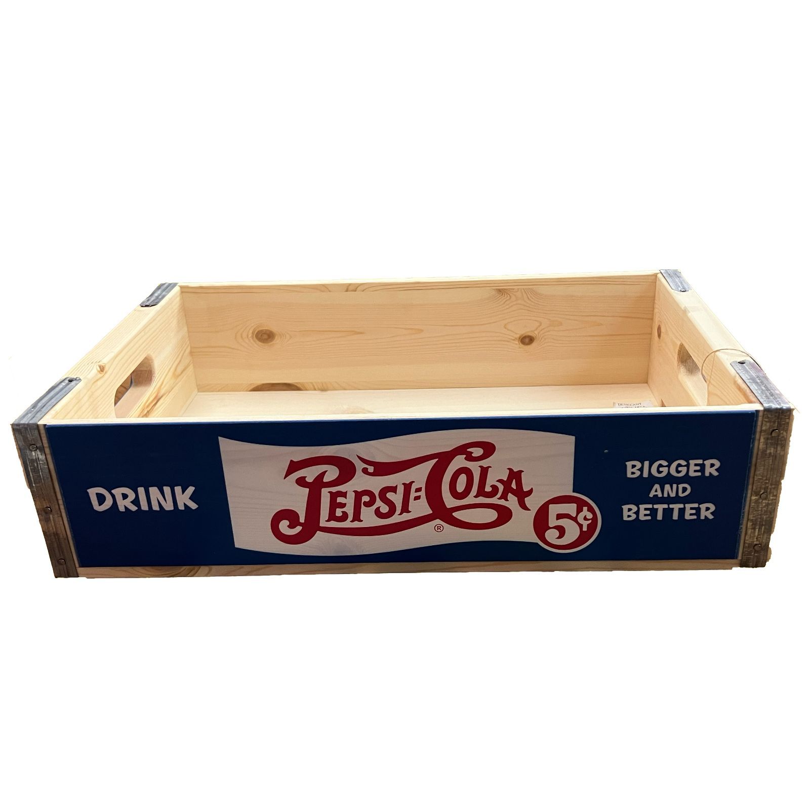 ペプシコーラ　木箱　雑貨 ペプシコーラ木箱