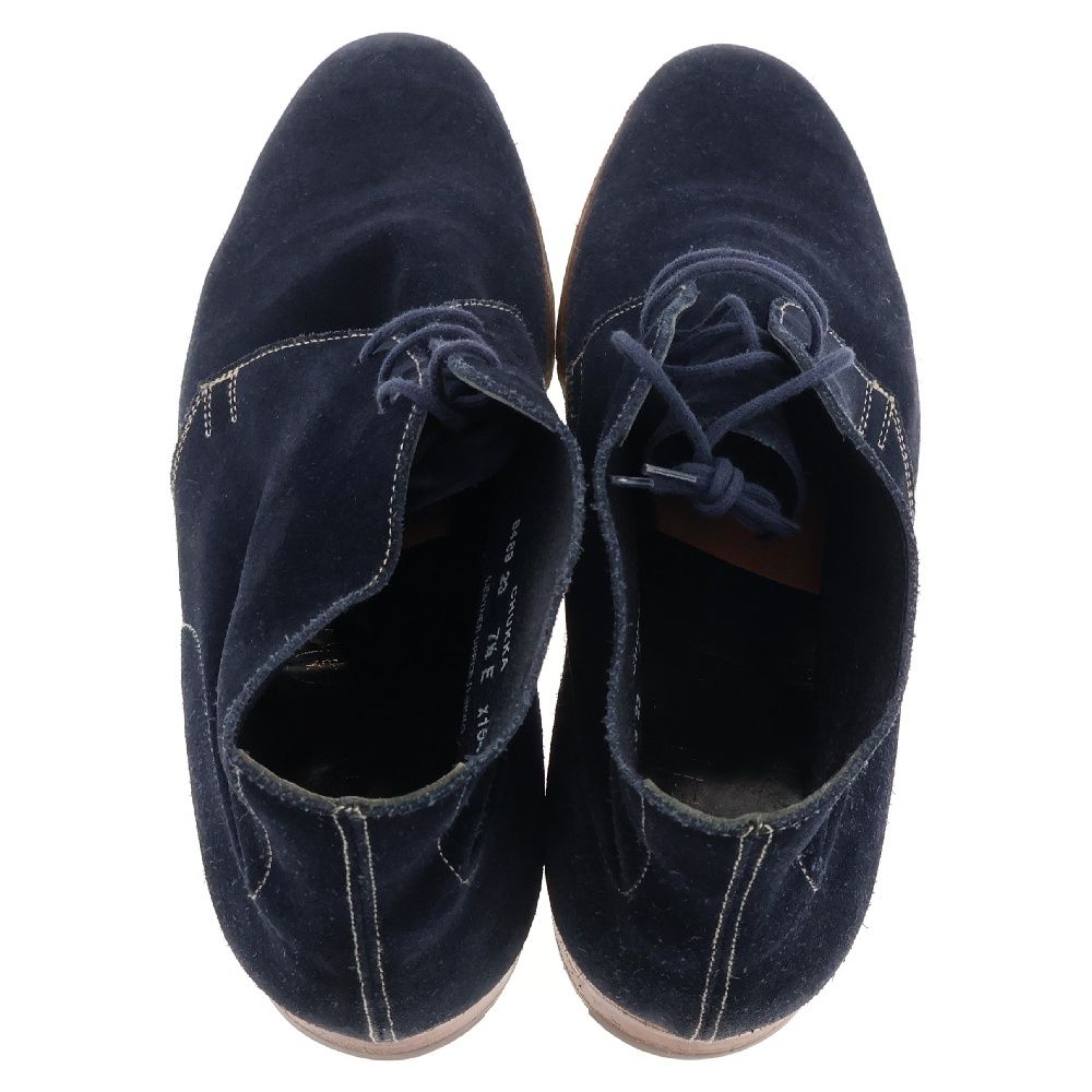 CROCKETT&JONES クロケットアンドジョーンズ CHUKKA ネイビー 試着程度【CROCKETT&JONES】クロケット&ジョーンズ ウーバン