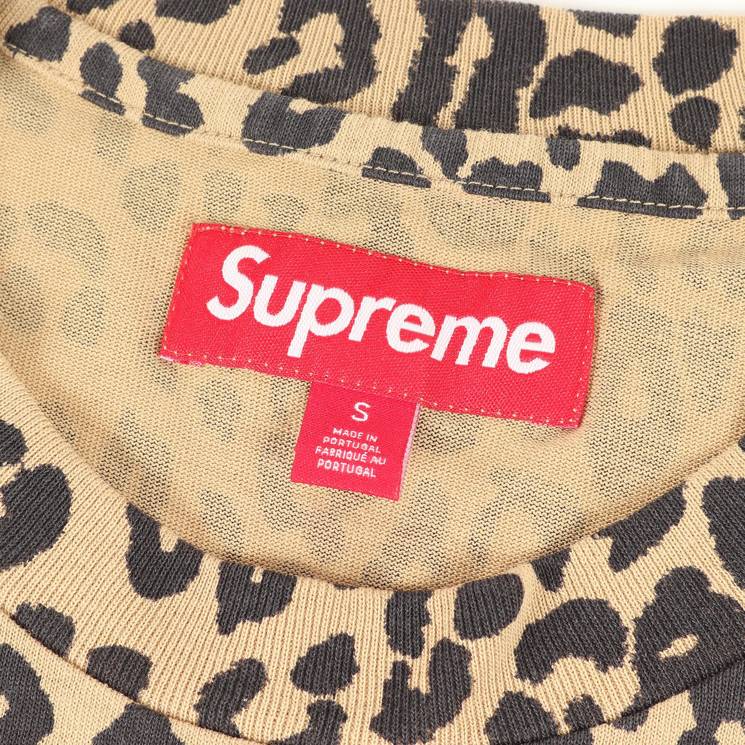 新品同様】Supreme シュプリーム Tシャツ サイズ:S / 23AW レオパード 