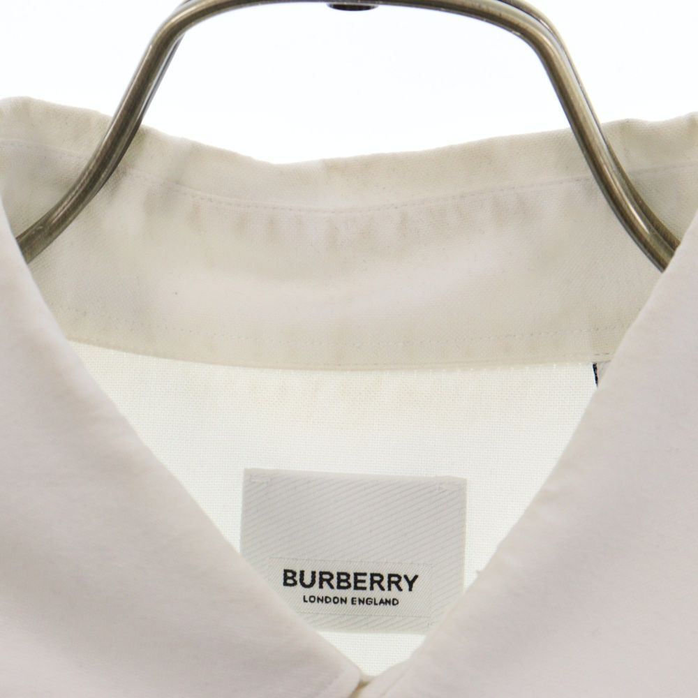 BURBERRY (バーバリー) ロゴプリント ホースフェリー 長袖シャツ BURBERRY (バーバリー) ロゴプリント ホースフェリー 長袖シャツ