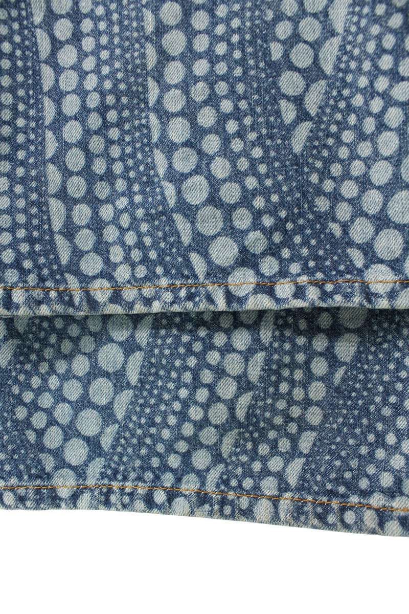 Sulvam 23aw ツイードパンツ ルイヴィトン 23AW RM232H YN3 HOD30W オールオーバーパンプキン