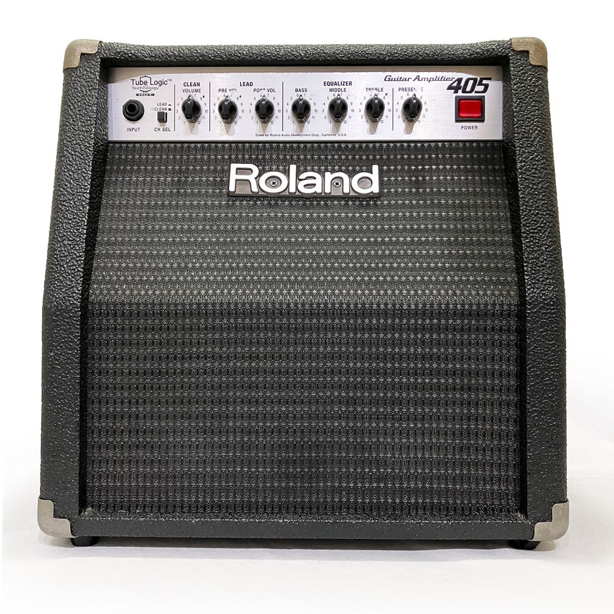 一年中大特価。 クーポン ギター アンプ 楽器 機材 ローランド ４０５ ギターアンプ ROLAND 405 GUITAR AMPLIFIER 正規品 完動品 動作 ブランド 匿名配送 品質保証、最安値に挑戦！