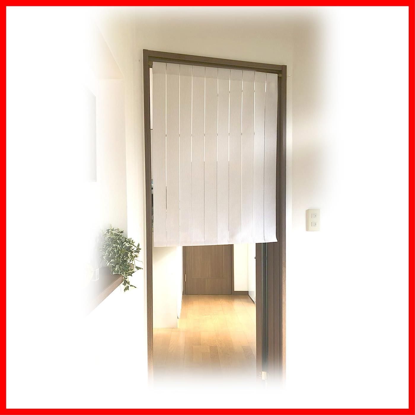 珠のれん 昭和レトロ 木製のれん ウッドビーズ ブラウン 玉暖簾