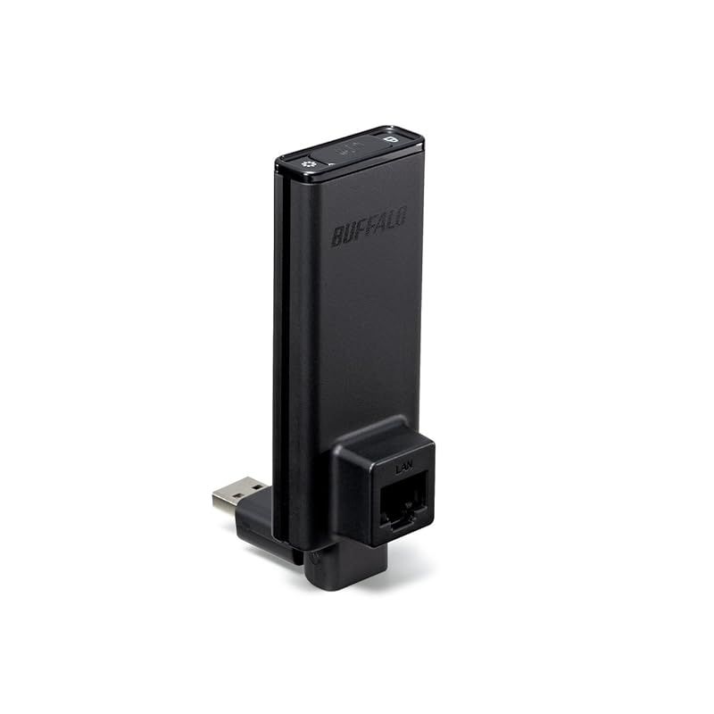 BUFFALO テレビ レコーダー用 ワイヤレスユニット 300Mbps WLI-UTX-AG300 1