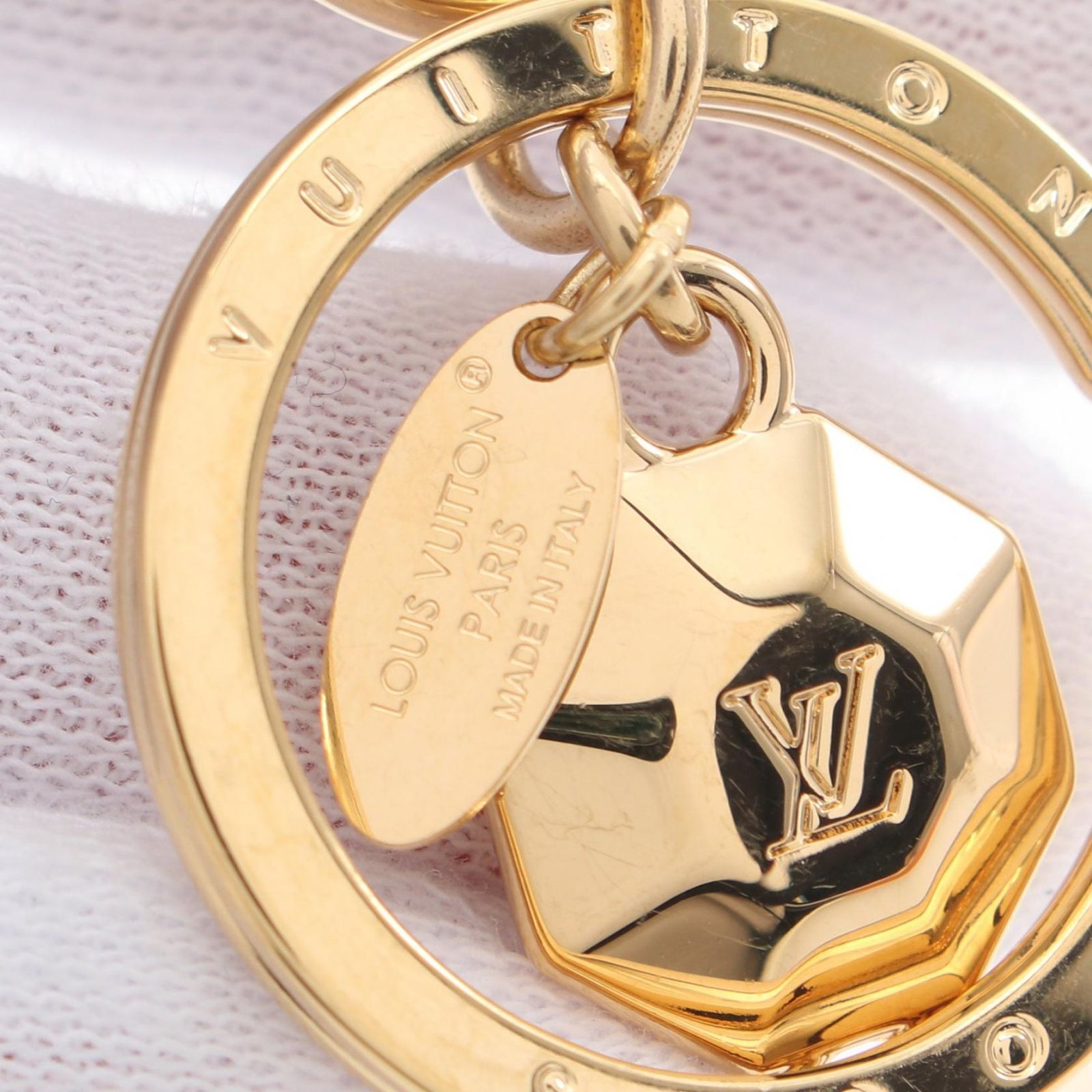 ルイ・ヴィトン LOUIS VUITTON キーホルダー ポルトクレ LV