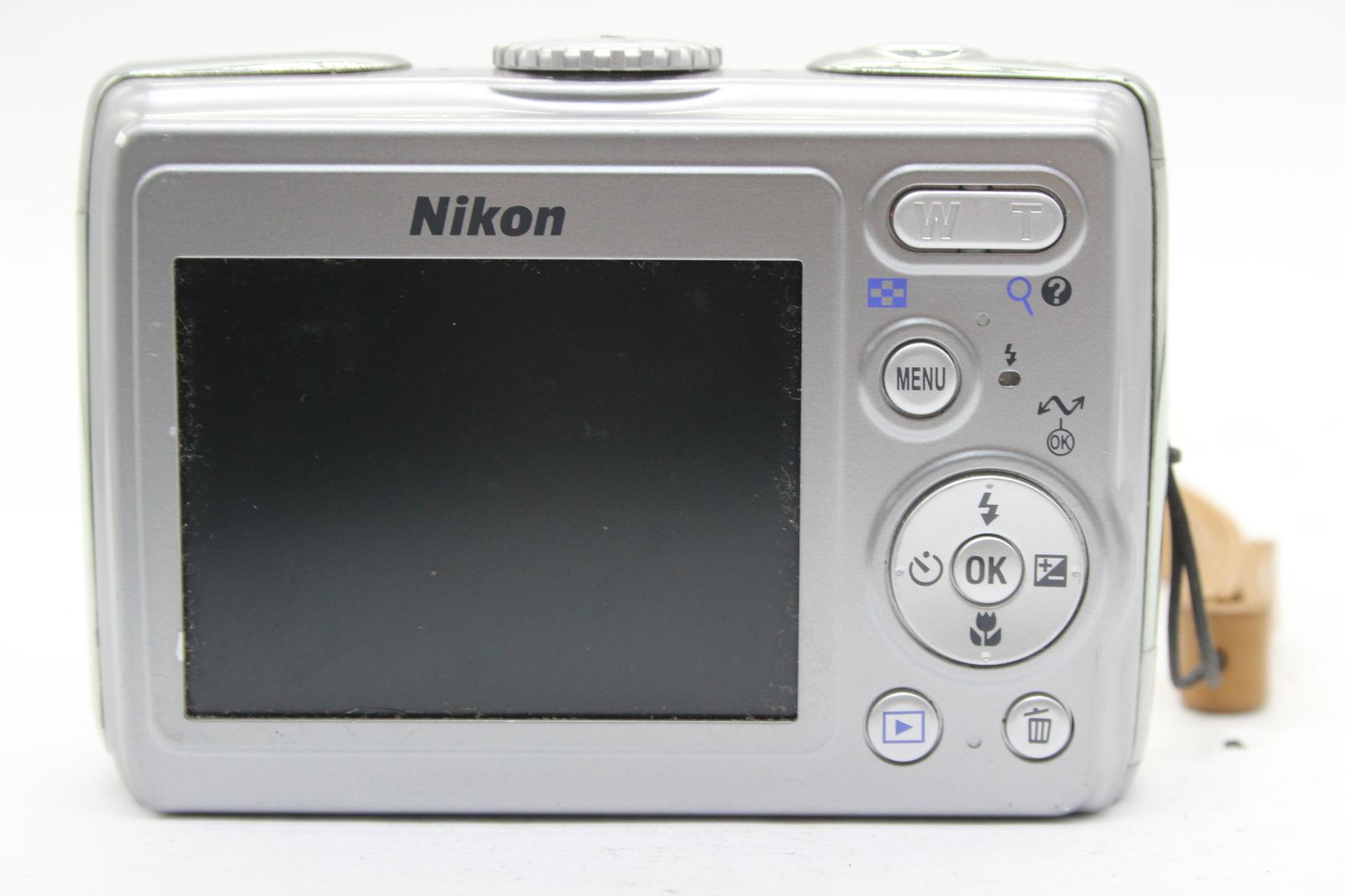 返品保証】 ニコン Nikon Coolpix P4 VR Nikkor 3.5x バッテリー付き 
