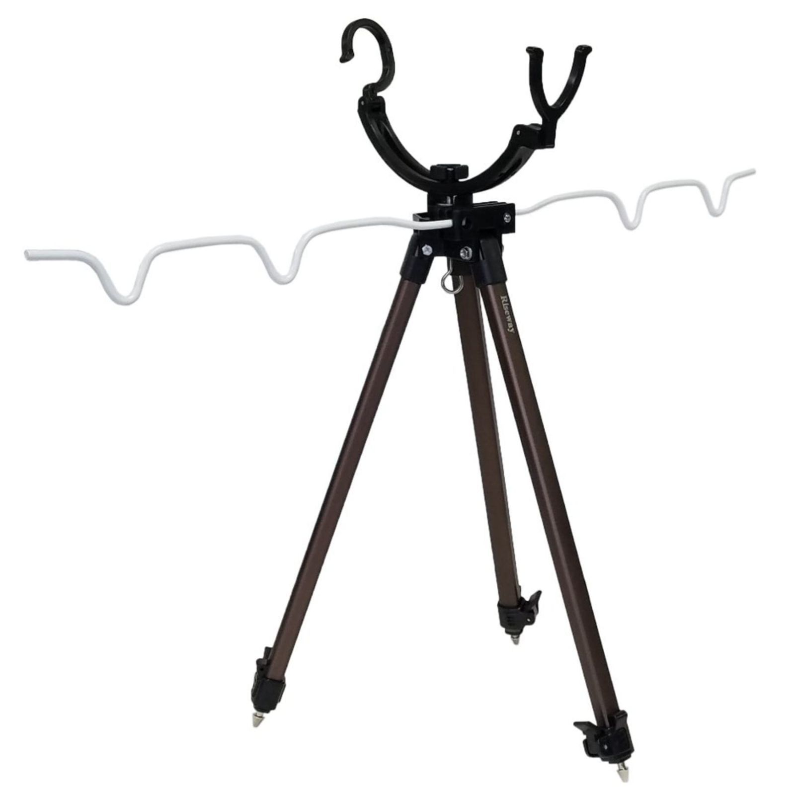 ライズウェイ(Riseway) 竿立て UAS-004 ワンタッチ三脚 2WAY 2段