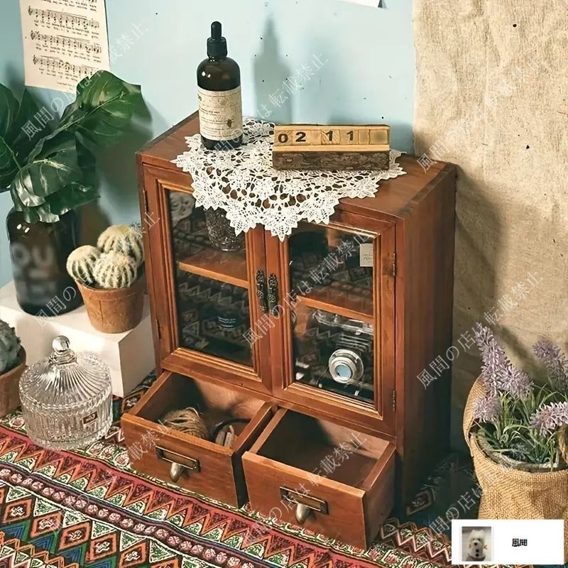 ミニキャビネット　ミニシェルフ　新品未使用　小物入れ 404193.jpg