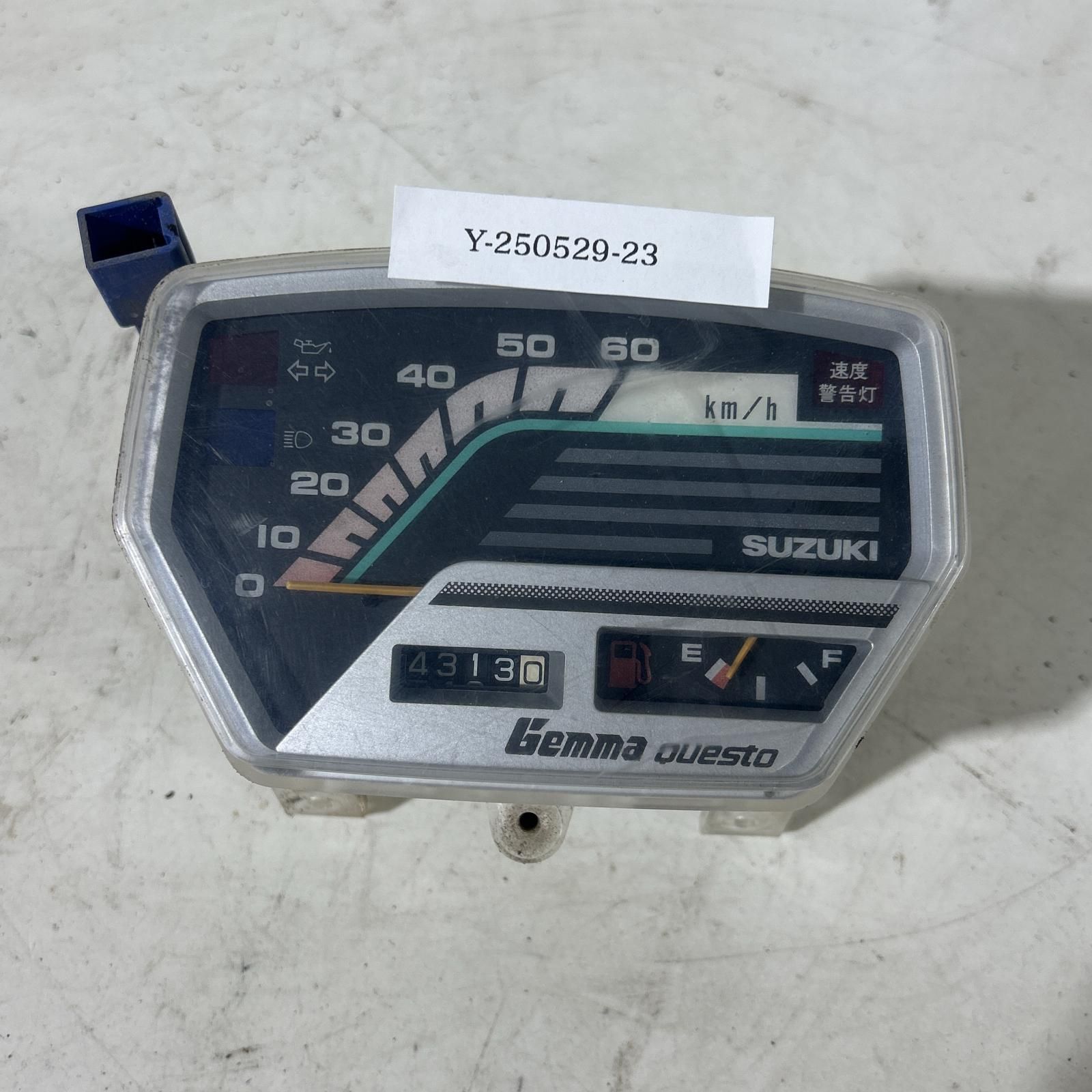 SUZUKI ジェンマ50 スピードメーター スズキ - メルカリ