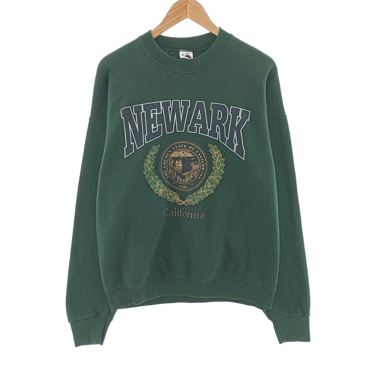 古着 フルーツオブザルーム FRUIT OF THE LOOM NewWark プリント 
