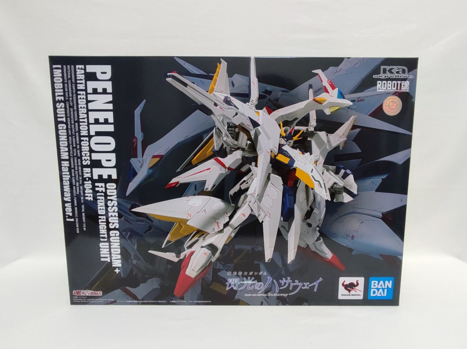 即納最新品▽ROBOT魂　ガンダム　PENELOPE　ペーネロぺー　マーキングプラス　Ver.　RX-104FF　フィギア　バンダイ　未組立品▽006218 機動戦士ガンダム