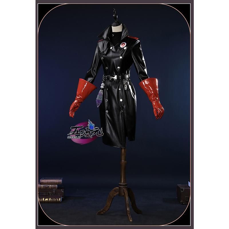 ♥ 江南猫次 第五人格 IdentityV コスプレ 心理学者 エダ?メスマー 終末の特別救助隊 コスチューム ウィッグ マスク 追加可 CS0917BJ 文化祭