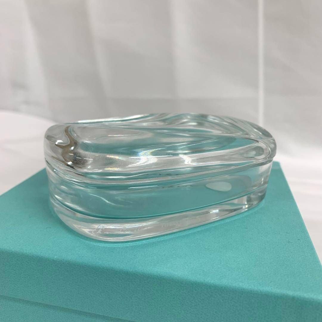 【未使用】　Tiffany & Co. クリスタルウェーブボックス エルサ・ペレッティ™ ウェーブ ボックス クリスタル | Tiffany & Co.