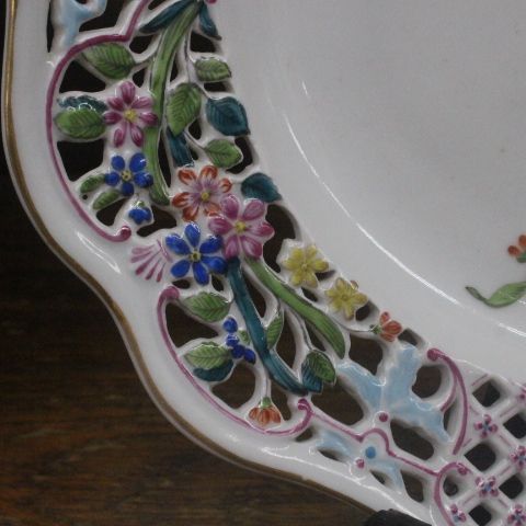 レア 1774年-1814年 マイセン Meissen マルコリーニの星 直径約25cm