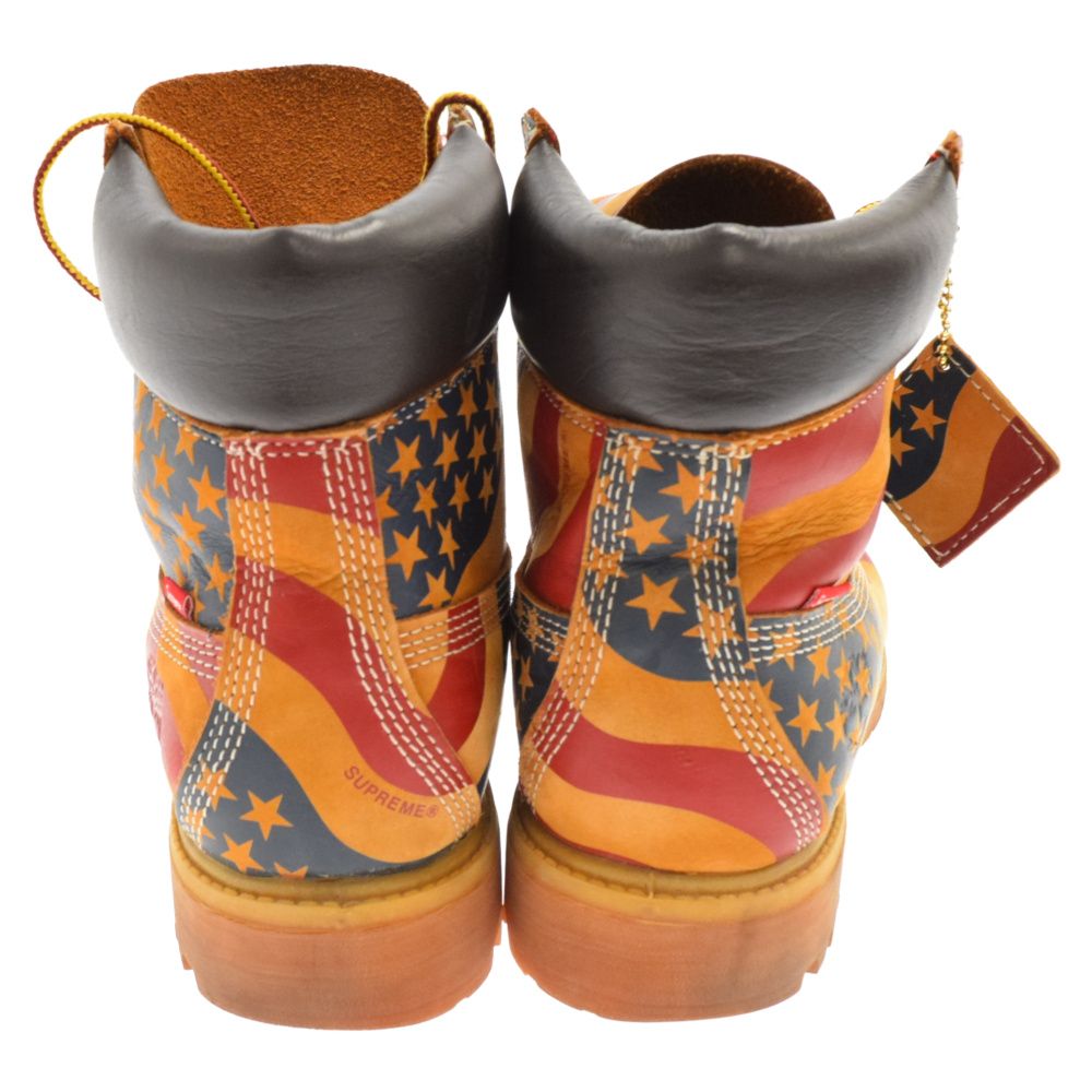 SUPREME (シュプリーム) 17AW ×Timberland Stars&Stripes 6-inch