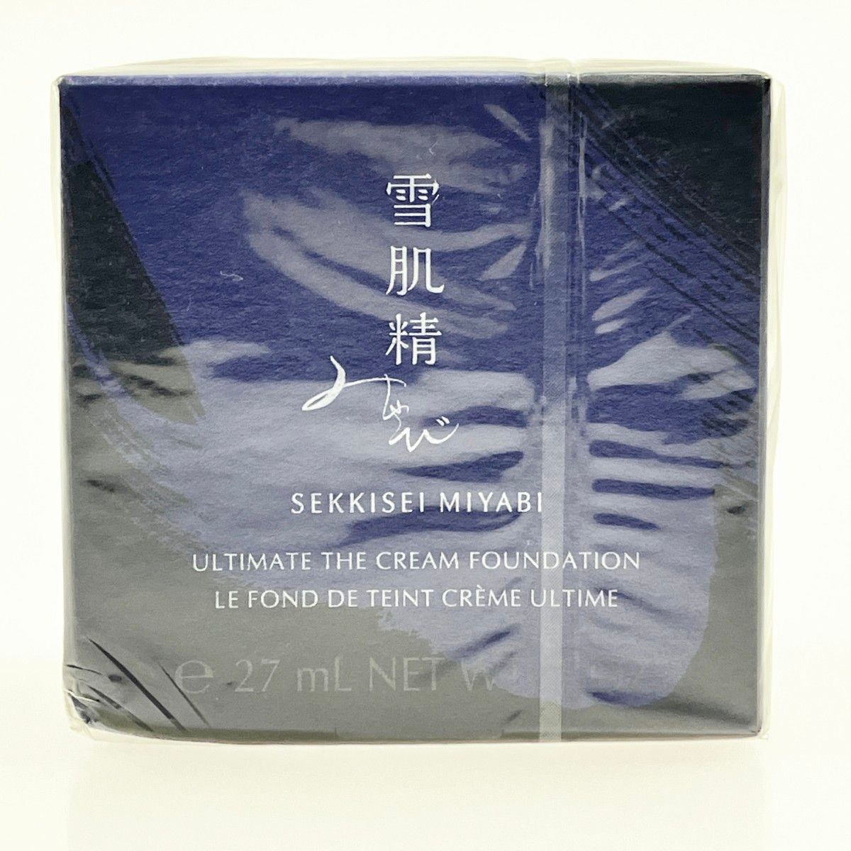 ▽▽コーセー 雪肌精 みやび UL ザ クリームファンデーション 400 オークル 美容液ファンデーション 未開封品