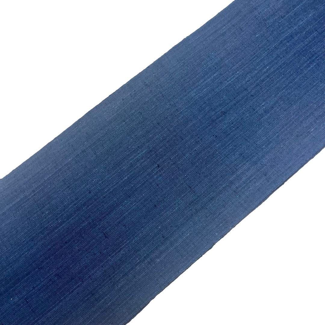 新古品】 名古屋帯 九寸 未使用 正絹 銀通し 刷毛染 手染め 染め 新古品】 名古屋帯 九寸 未使用 正絹 銀通し 刷毛染 手染め 染め