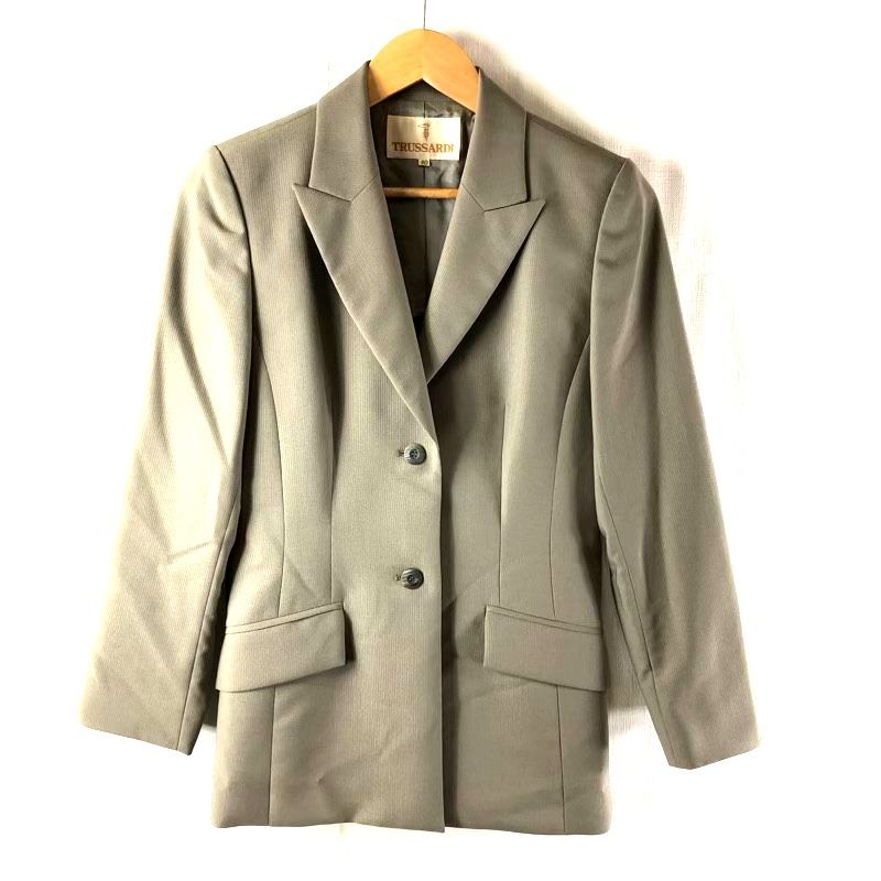 TRU TRUSSARDI トゥルートラサルディ ジャケット M 黒 ジャケット 