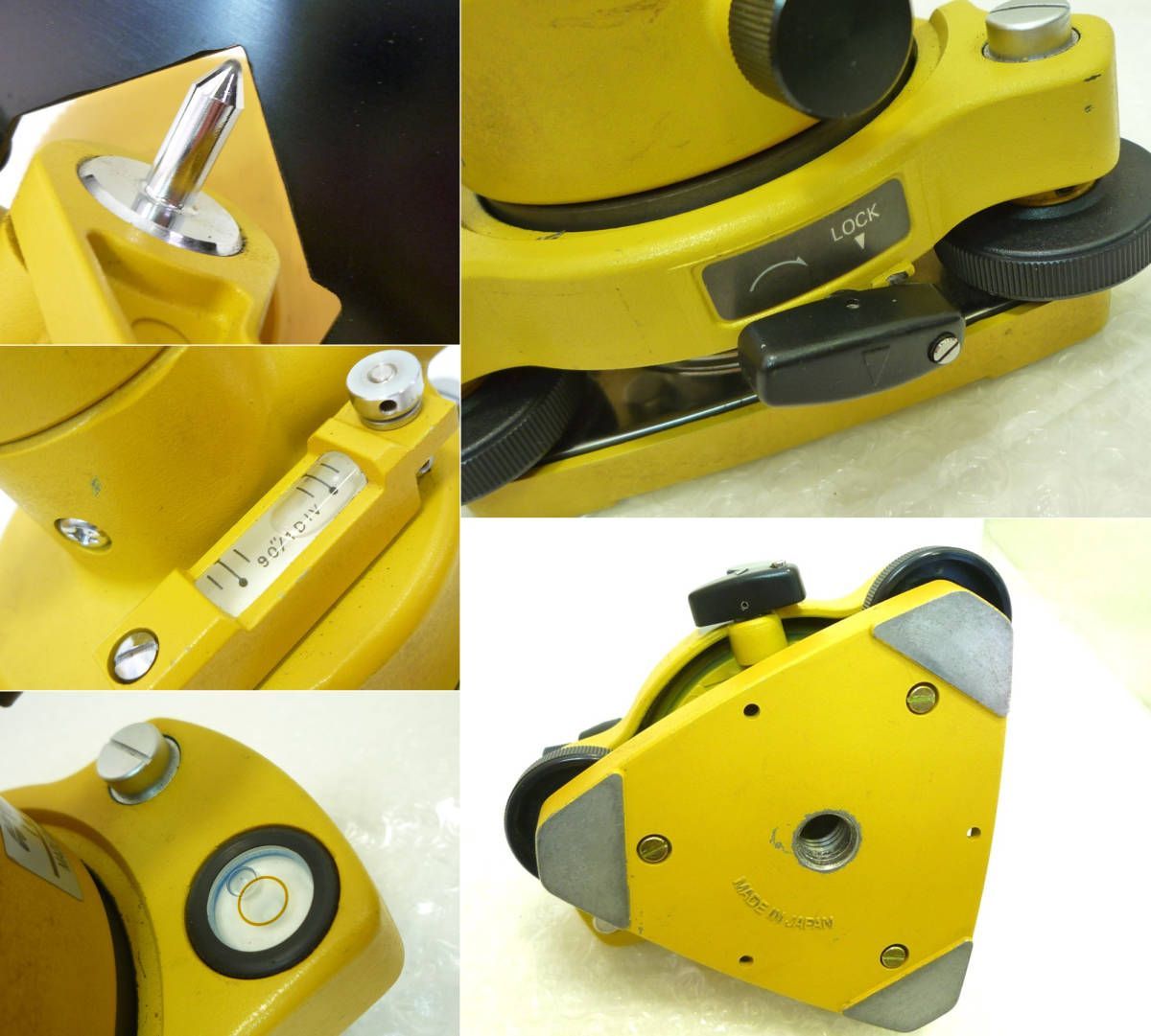 22年校正済み TOPCON トプコン 1素子プリズム EDM ACCESSORIES-3 着脱式整準台セット 付属品 長距離測量 測定 ハードケース  建築 必見_82 - メルカリ