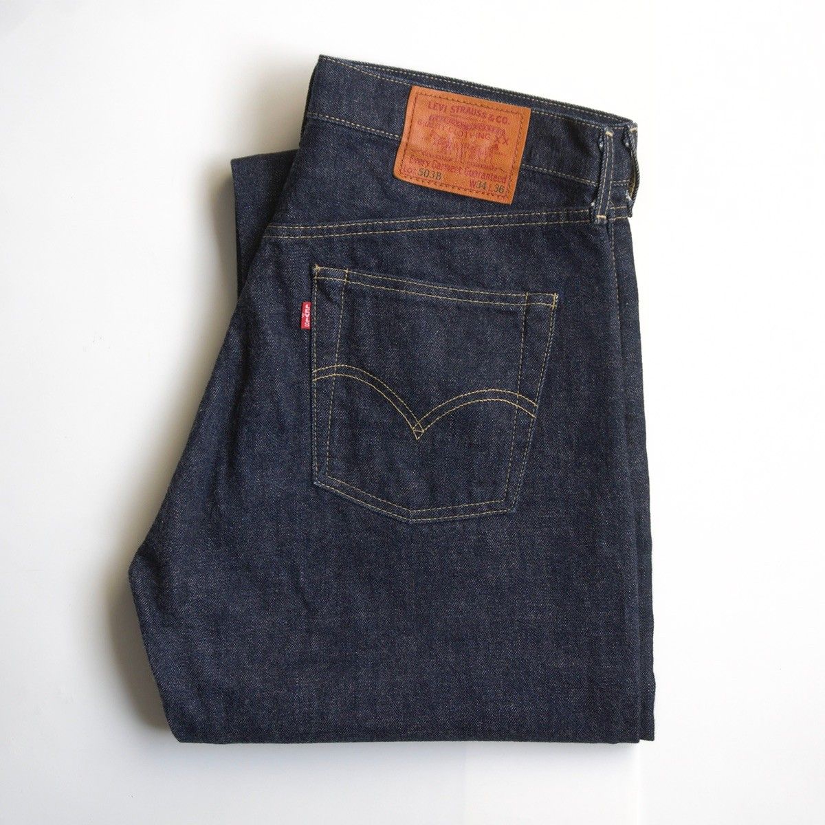 美品/濃紺】 LEVI'S 【 503B XX ビッグE デニムパンツ 】34×36