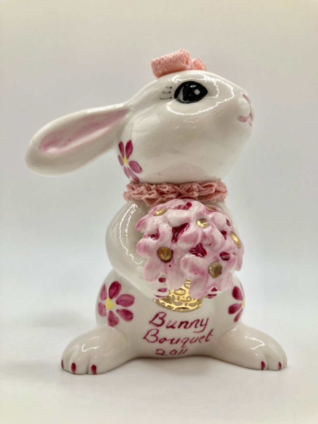 ウサギ来年オススメ アイリッシュドレスデン 干支卯バニーブーケ2011年